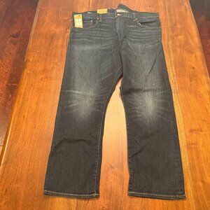 42x30 Dark Polo Ralph Lauren Hampton Relaxed Straight Jean